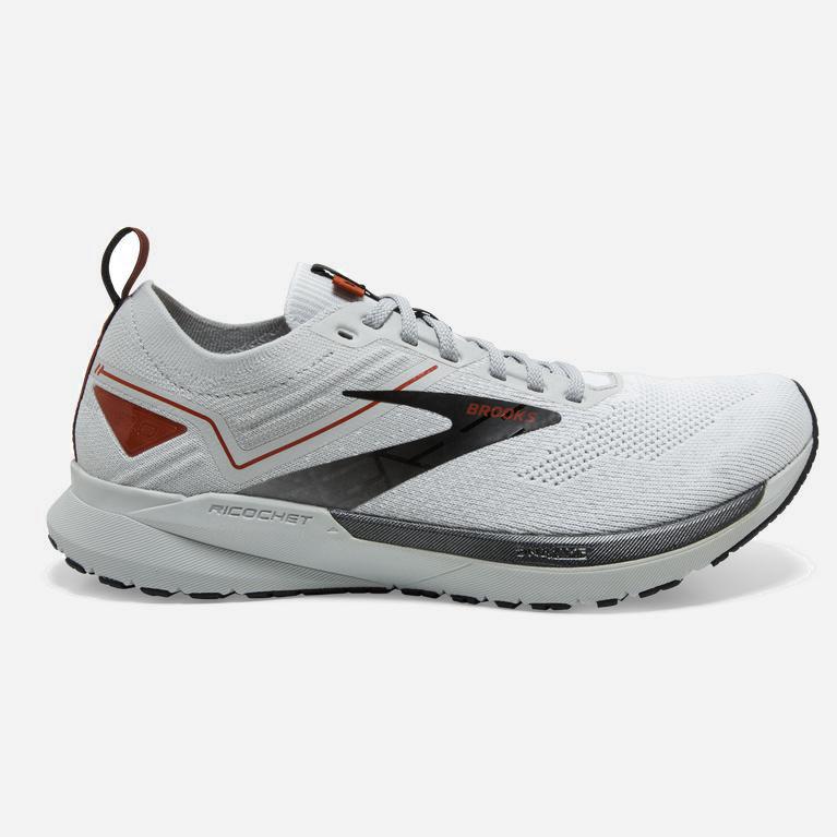 Brooks Ricochet 3 Lightweight - Zapatillas Running Asfalto Hombre - Blancas / Gris (LX9736284)